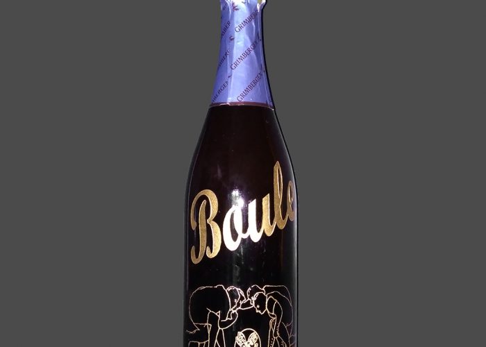Bouteille gravée pour un événement de sport (rugby)